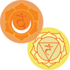 2nd and 3rd Chakra Symbols