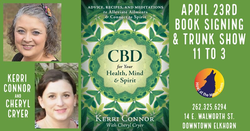 CBD for better living book signing with Cheryl Cryer and Kerri Connor