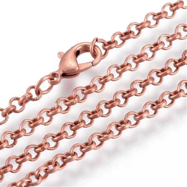 Copper Rolo Chain