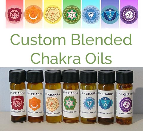 Custom Blended Chakra Oils