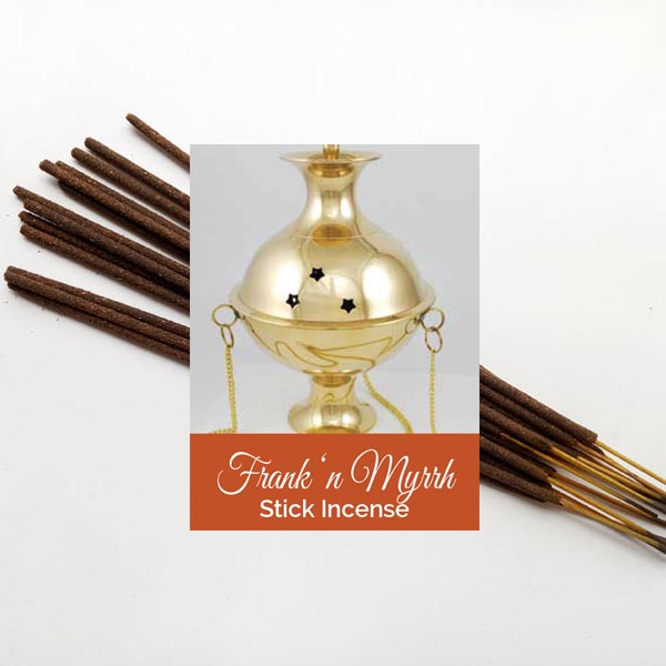 Frank 'n Myrrh Stick Incense 12 pack