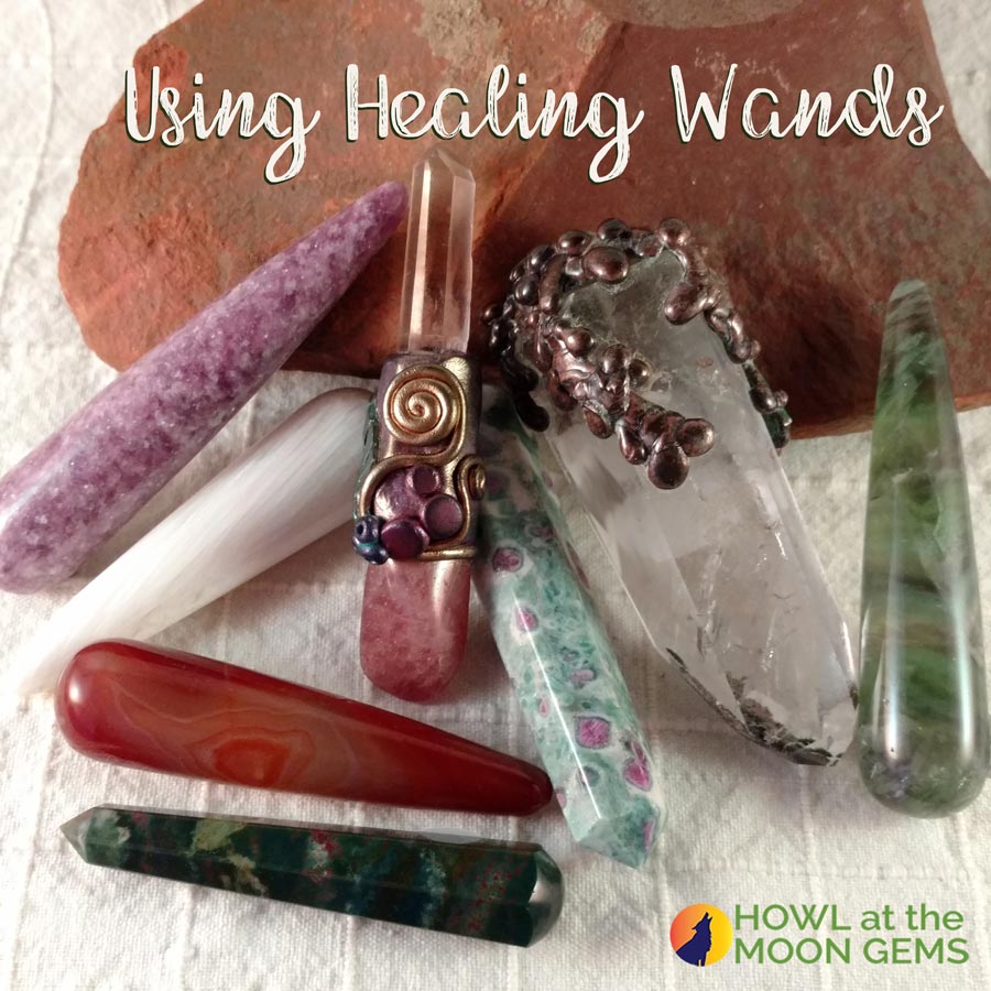 Using Healing Wands